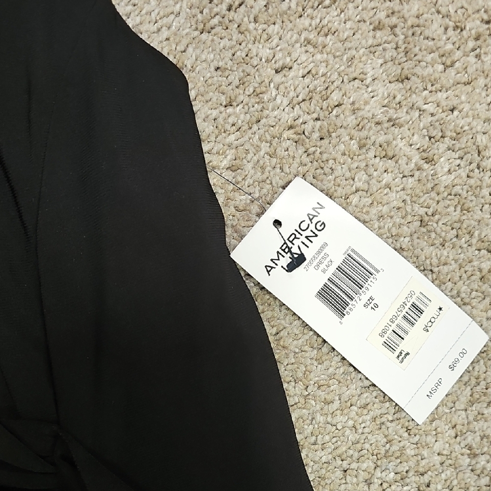 American Living Black Midi Dress - Picture 3 of 5